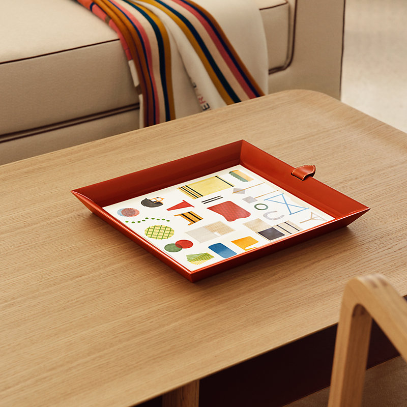 Atrium Saut Hermès tray, small model | Hermès Mainland China
